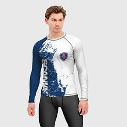 Рашгард мужской SCANIA SAAB, цвет: 3D-принт — фото 2