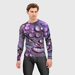 Рашгард мужской Капели на листочке, цвет: 3D-принт — фото 2