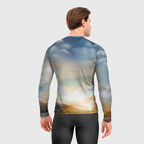 Мужской рашгард Uncharted: на картах не значится / 3D-принт – фото 4
