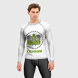 Рашгард мужской TENNIS Теннис, цвет: 3D-принт — фото 2