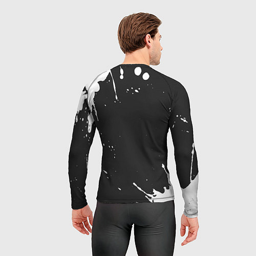 Мужской рашгард Burzum КОТ Краска / 3D-принт – фото 4