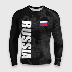 Мужской рашгард RUSSIA - BLACK EDITION