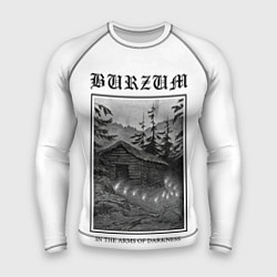 Рашгард мужской In the arms of darkness - Burzum, цвет: 3D-принт