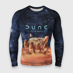 Рашгард мужской Dune: Spice Wars песчаные дюны и рука с базой, цвет: 3D-принт