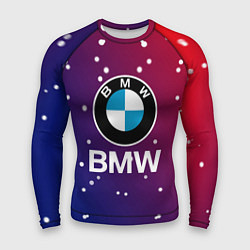 Рашгард мужской BMW Градиент Краска, цвет: 3D-принт
