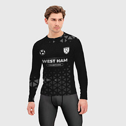 Рашгард мужской West Ham Champions Uniform, цвет: 3D-принт — фото 2