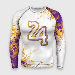 Рашгард мужской Коби Брайант Lakers 24, цвет: 3D-принт