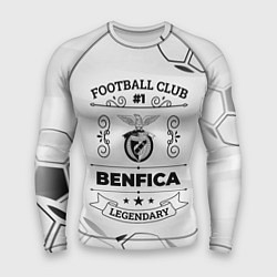 Рашгард мужской Benfica Football Club Number 1 Legendary, цвет: 3D-принт