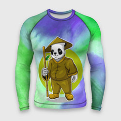 Рашгард мужской Мудрая Кунг фу панда, цвет: 3D-принт