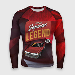 Мужской рашгард Японский ретро - автомобиль