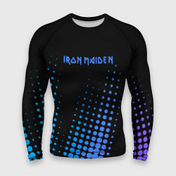 Рашгард мужской Iron Maiden - neon, цвет: 3D-принт