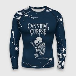 Рашгард мужской Cannibal Corpse - брызги, цвет: 3D-принт
