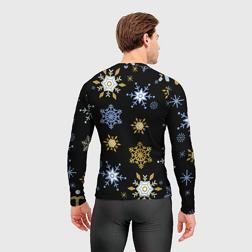 Мужской рашгард BTS new year / 3D-принт – фото 4