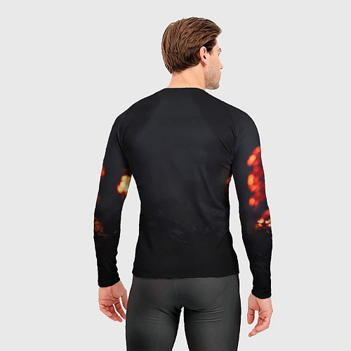 Мужской рашгард Metall hellsinger art / 3D-принт – фото 4