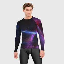 Рашгард мужской Принт Deep космос, цвет: 3D-принт — фото 2