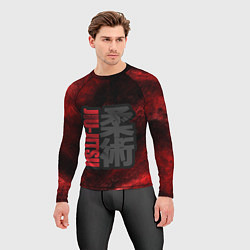 Рашгард мужской Jiu-Jitsu Bazilian Black-Red, цвет: 3D-принт — фото 2