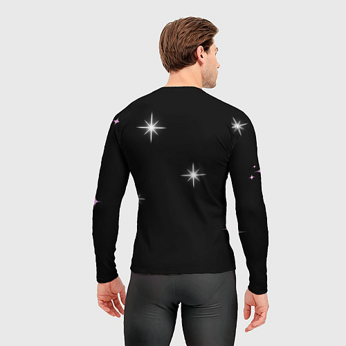 Мужской рашгард Надпись / 3D-принт – фото 4
