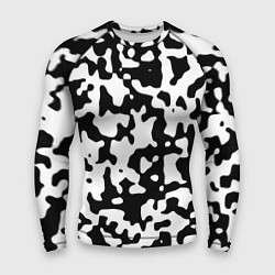 Рашгард мужской Камуфляж Cowskin средний, цвет: 3D-принт