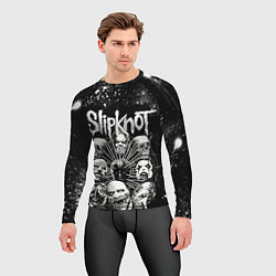 Рашгард мужской Slipknot Black, цвет: 3D-принт — фото 2