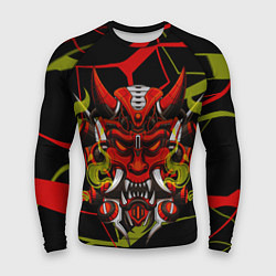 Мужской рашгард Голова красного дъявола