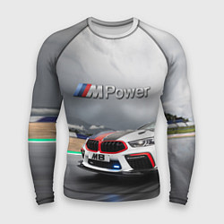 Рашгард мужской BMW M8 Safety car, цвет: 3D-принт