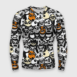Рашгард мужской Злобные панды, цвет: 3D-принт