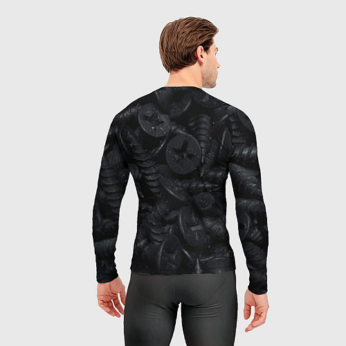Мужской рашгард Саморезы / 3D-принт – фото 4