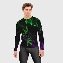 Рашгард мужской Логотип киберпанков из Cyberpunk: edgerunners, цвет: 3D-принт — фото 2