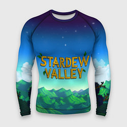 Рашгард мужской Горы Stardew Valley, цвет: 3D-принт