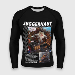 Рашгард мужской Juggernaut надписи, цвет: 3D-принт