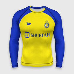 Рашгард мужской Криштиану Роналду Аль Наср форма домашняя, цвет: 3D-принт