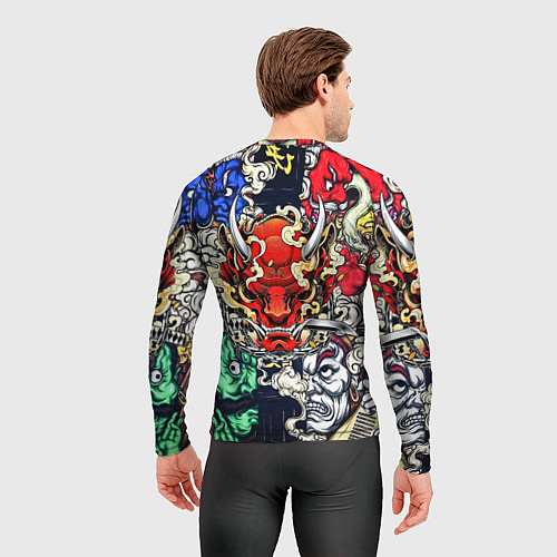 Мужской рашгард Irazumi devil / 3D-принт – фото 4