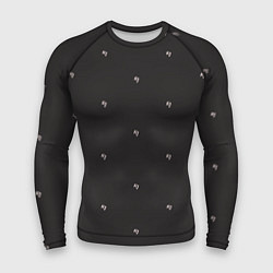 Рашгард мужской Бренд KJ - абстракция, цвет: 3D-принт