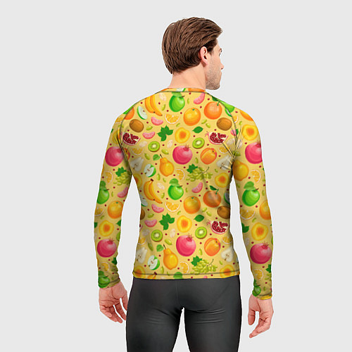 Мужской рашгард Fruit abundance / 3D-принт – фото 4