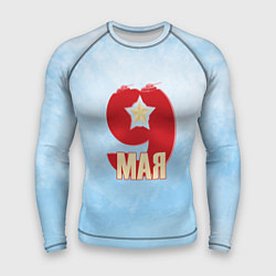 Рашгард мужской 9 Мая праздник победы, цвет: 3D-принт