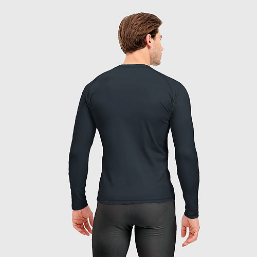 Мужской рашгард Питбуль в наушниках / 3D-принт – фото 4