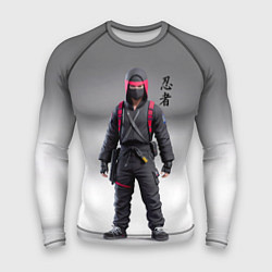 Рашгард мужской Ninja - neural network, цвет: 3D-принт