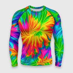 Мужской рашгард Тай-дай кислотные краски