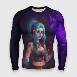 Рашгард мужской Jinx arcane League of Legends, цвет: 3D-принт