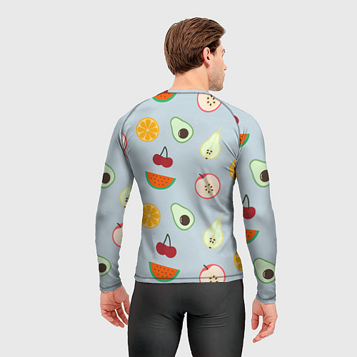 Мужской рашгард Фруктики / 3D-принт – фото 4