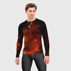 Рашгард мужской Небо в огне, цвет: 3D-принт — фото 2