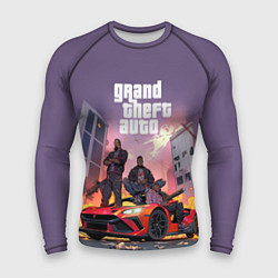 Рашгард мужской Grand Theft Auto - game, цвет: 3D-принт