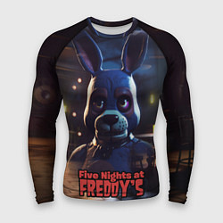Рашгард мужской Five Nights at Freddys Bonnie, цвет: 3D-принт