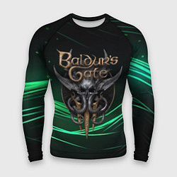 Мужской рашгард Baldurs Gate 3 dark green