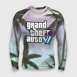 Рашгард мужской Grand theft soon, цвет: 3D-принт