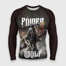 Рашгард мужской Powerwolf: werewolf, цвет: 3D-принт