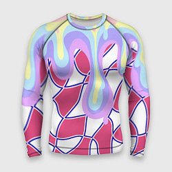 Рашгард мужской Rainbow illusion, цвет: 3D-принт
