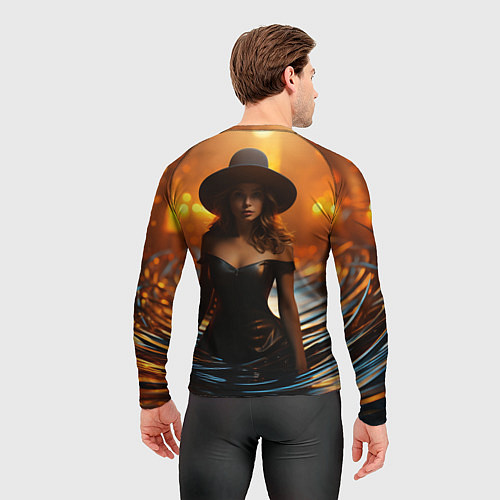 Мужской рашгард Красавица ведьма / 3D-принт – фото 4