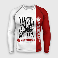 Рашгард мужской Альпинист скалолаз, цвет: 3D-принт