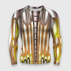 Мужской рашгард Абстрактный рисунок по мотивам крыла бабочки